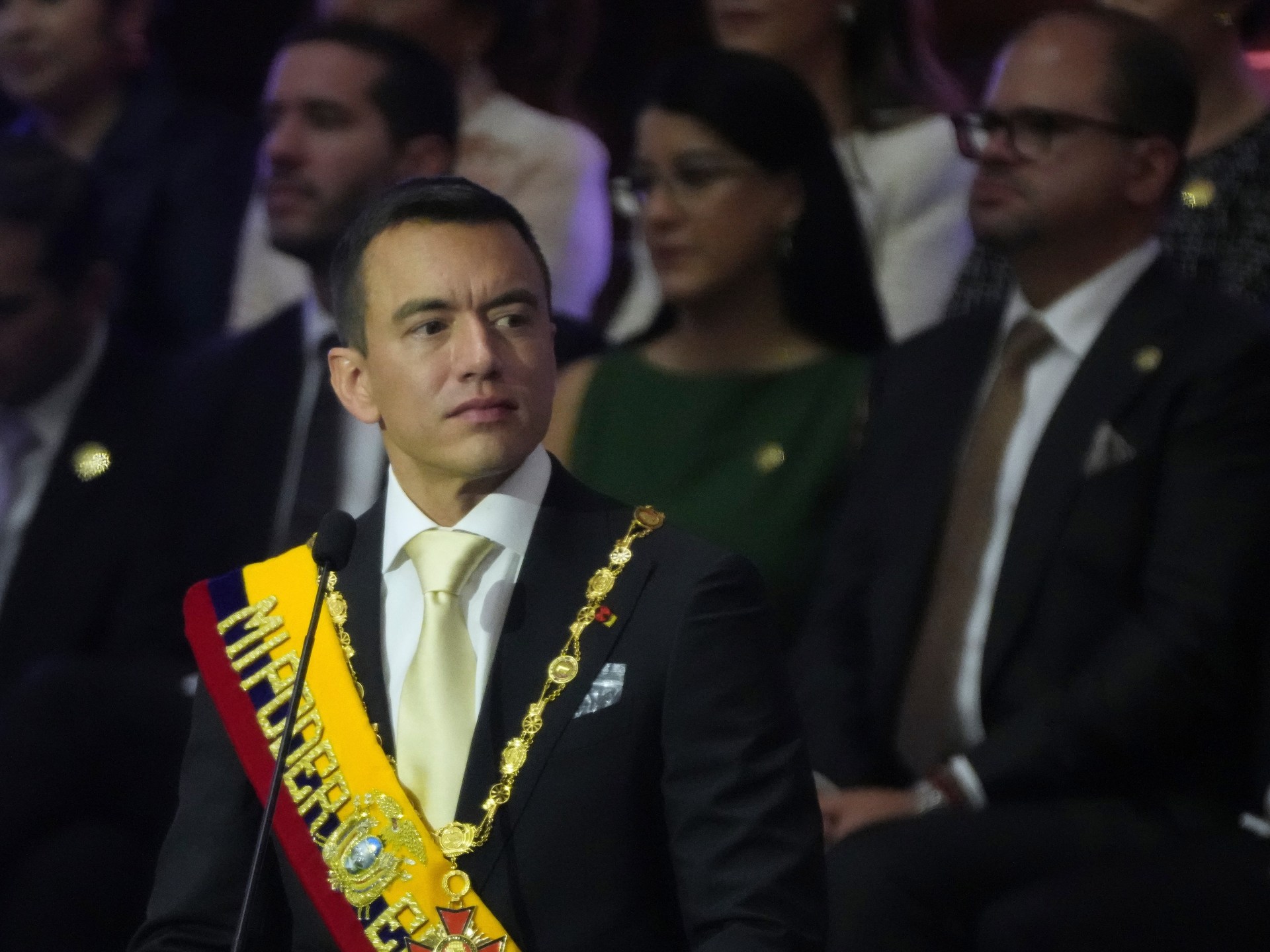Ecuador's President Noboa Outlines Security and Economic Priorities in State of the Union