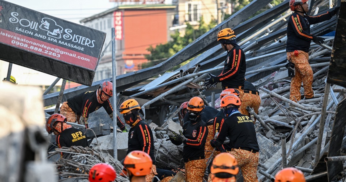 Four Fatalities Confirmed, 17 Unaccounted For in Philippines Building Collapse