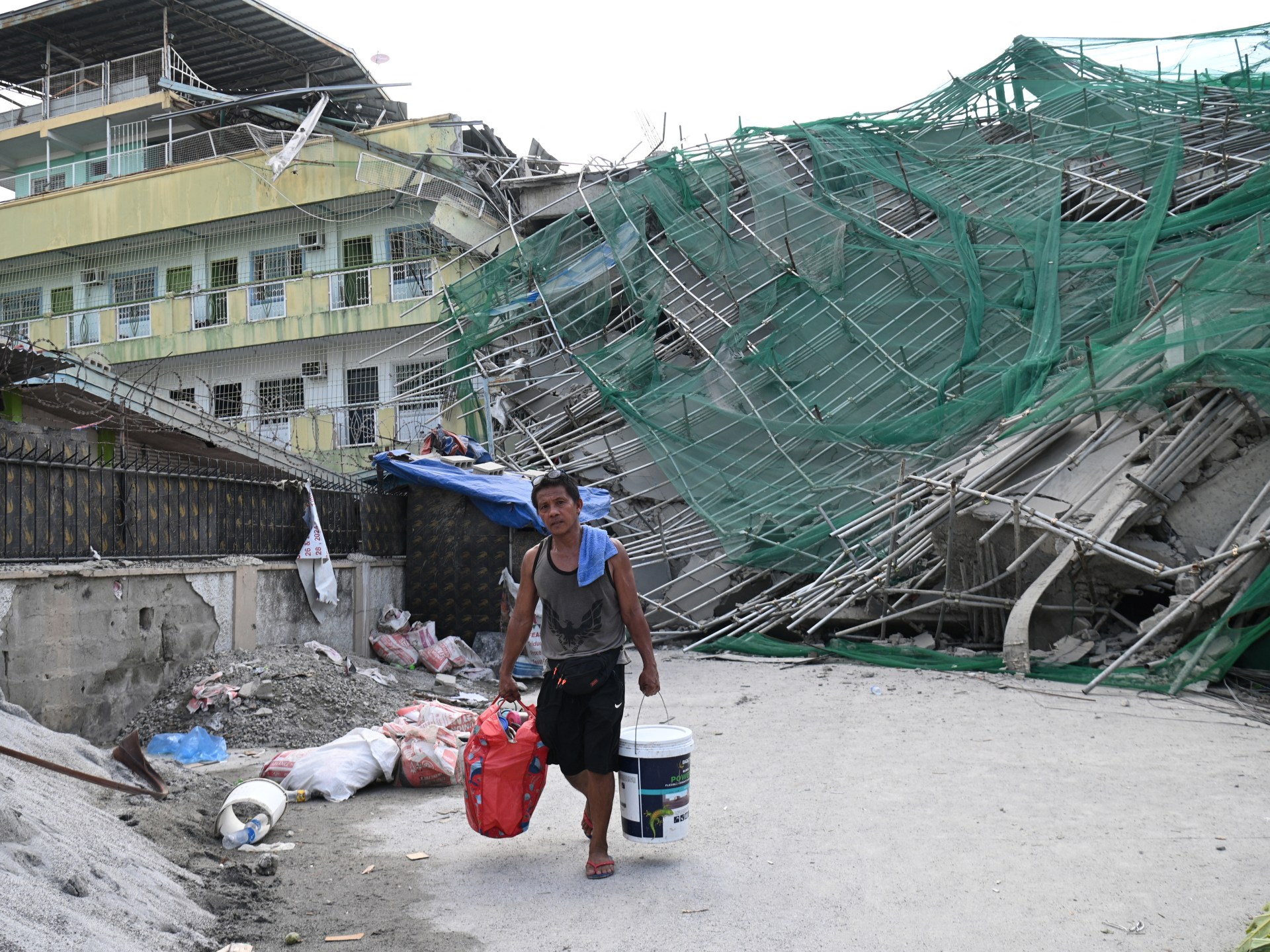 Philippines Transitions to Recovery After Angeles City Building Collapse, 16 Still Unaccounted For