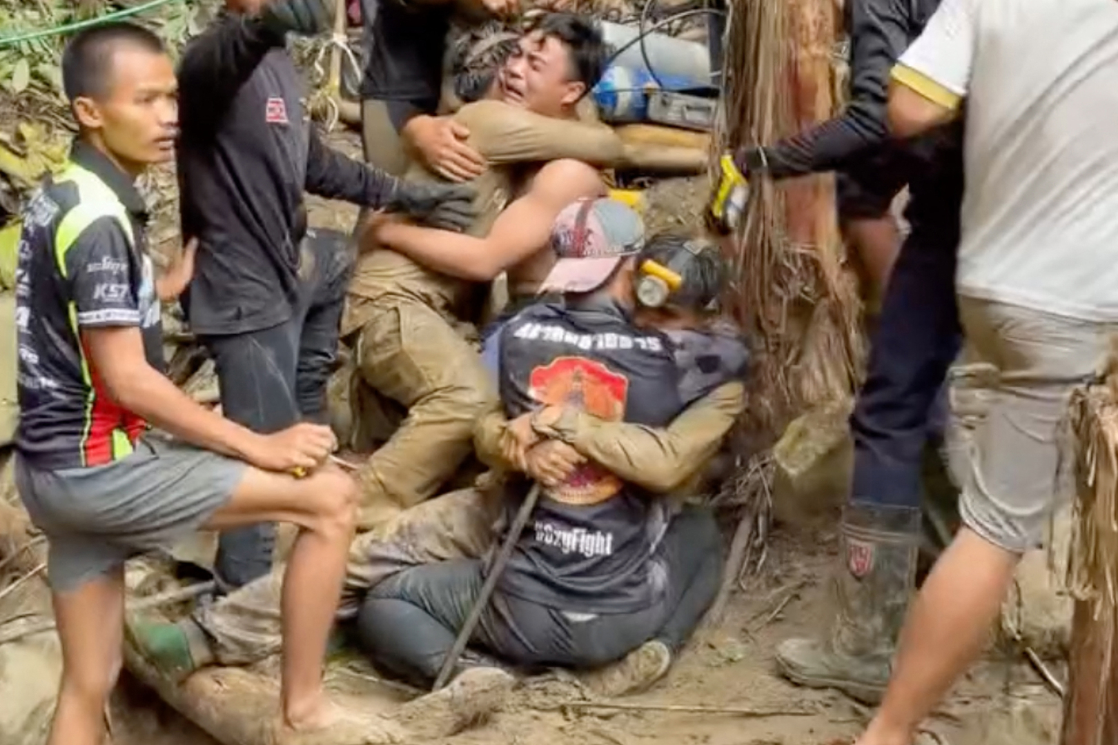Rescue Efforts Continue in Laos Cave After Flooding Traps Villagers